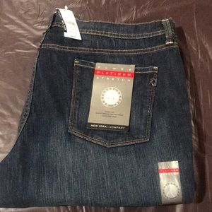 New York & Company Denim Flare Jeans